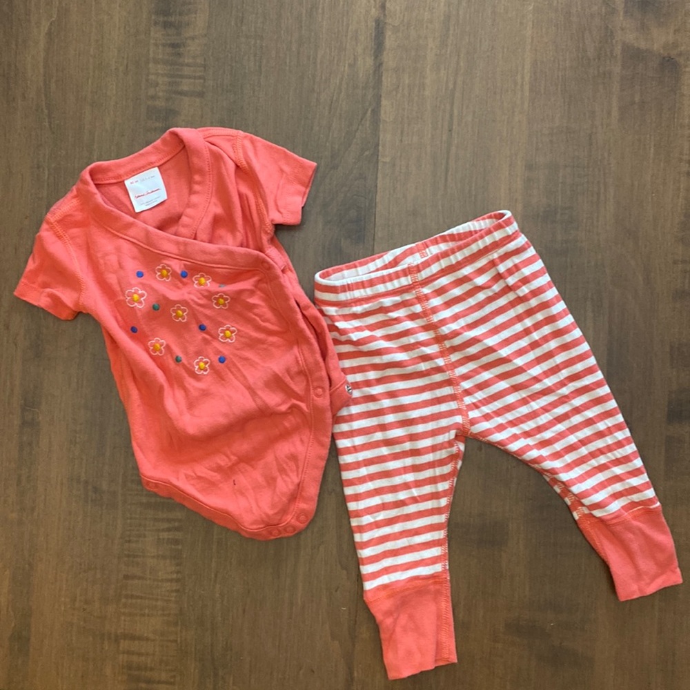 3-6 Month Hanna Andersson Matching Set